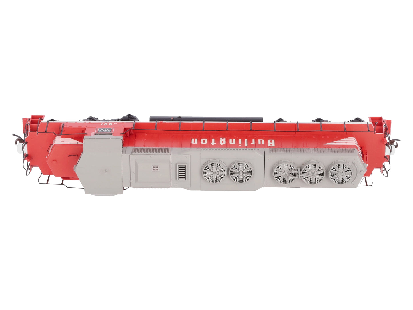 Athearn 98805 HO Chicago Burlington & Quincy/Colorado & Southern SD40 w/DCC #881