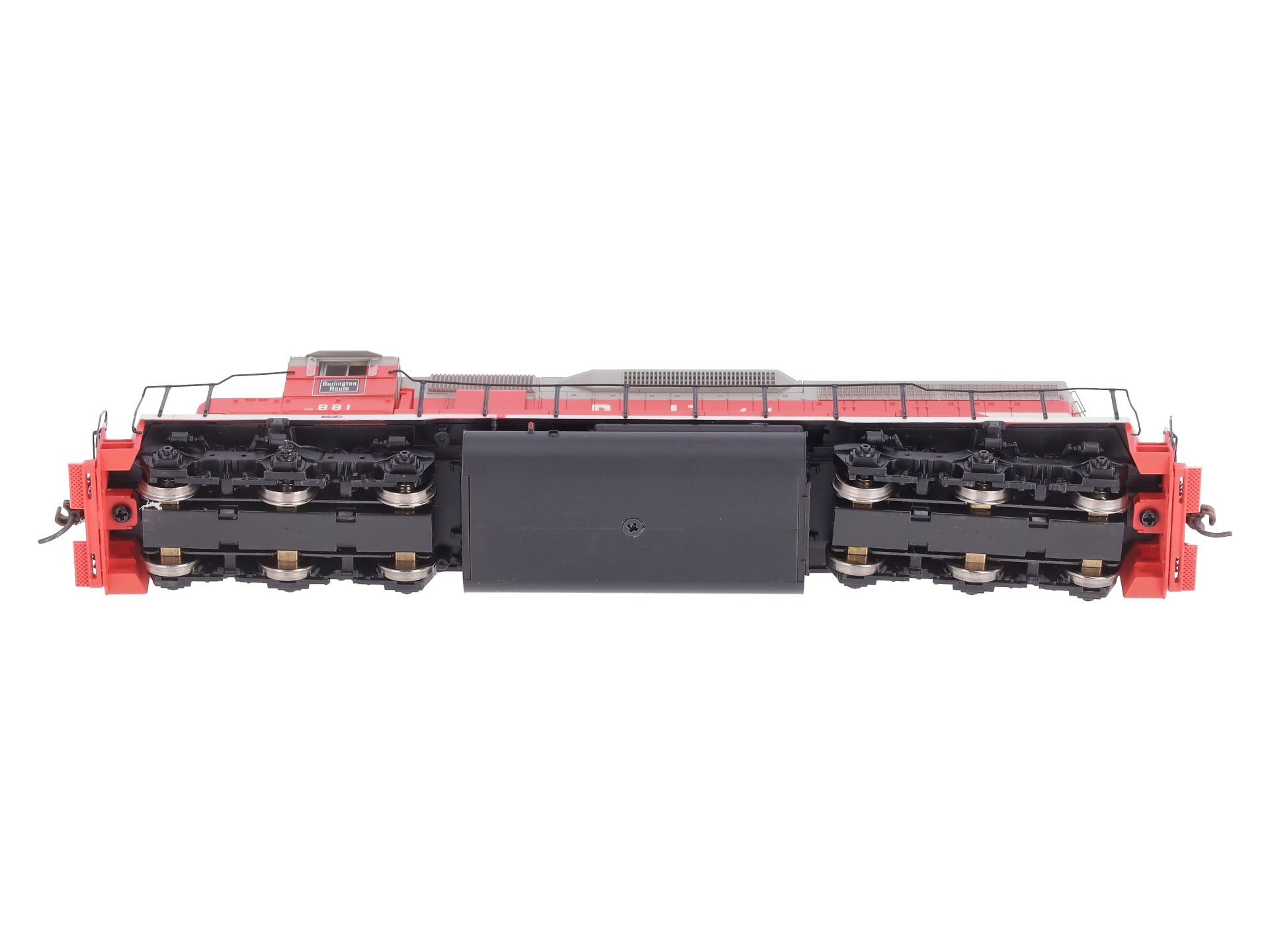 Athearn 98805 HO Chicago Burlington & Quincy/Colorado & Southern SD40 w/DCC #881