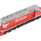 Athearn 98805 HO Chicago Burlington & Quincy/Colorado & Southern SD40 w/DCC #881