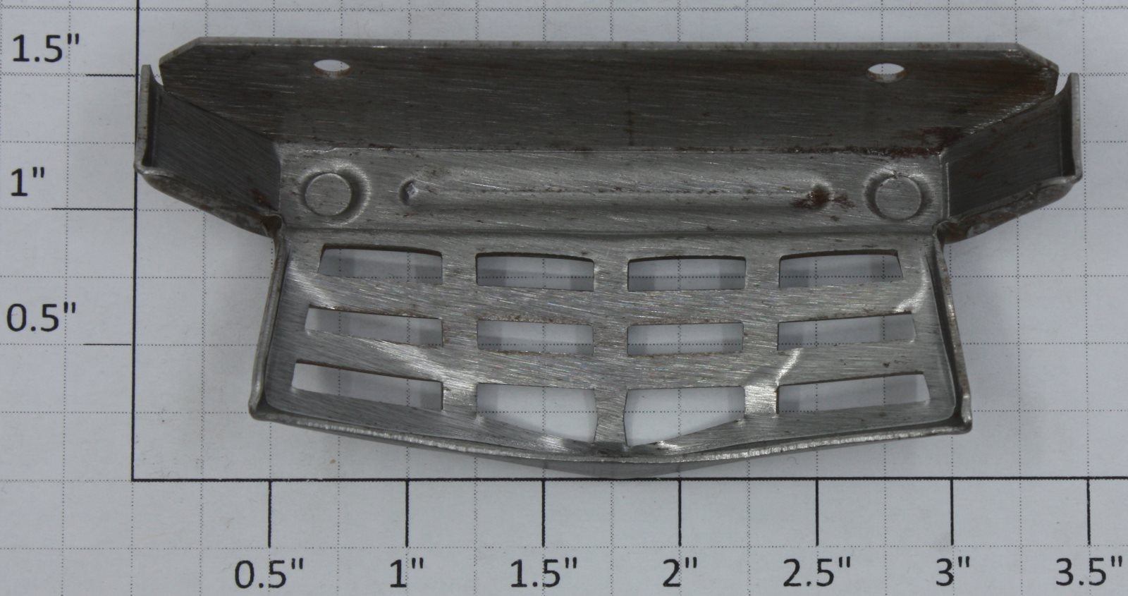 Lionel 385E-40 Unpainted Standard Gauge Stamped Tinplate Pilot and Cowcatcher