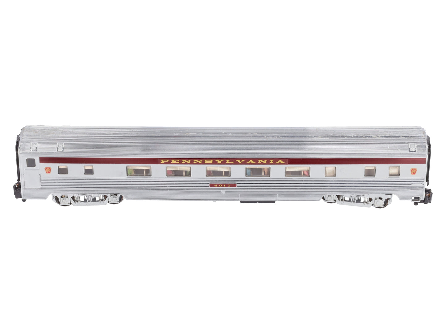 American Models S Hi-Rail Pennsylvania Passenger Car #4011 VG/Box