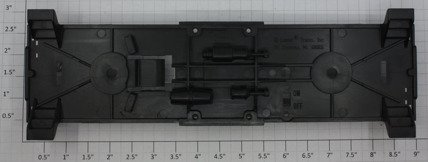 Lionel 17606-085 Black Plastic Caboose Frame