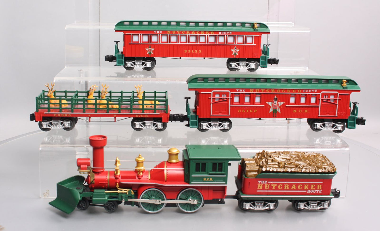 Lionel 6-30109 Nutcracker Route Christmas O Gauge Steam Train Set EX