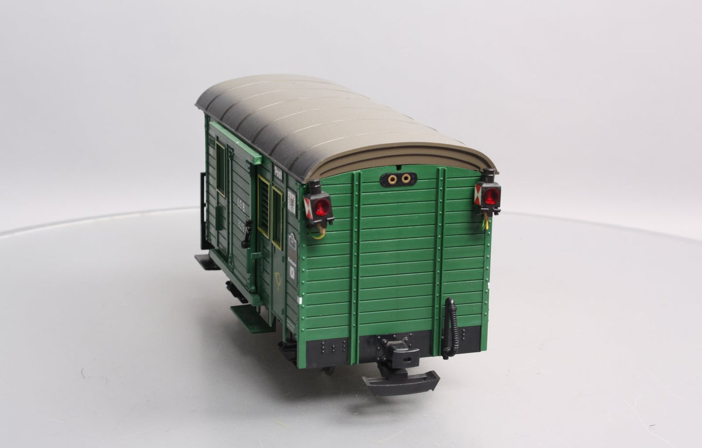 LGB 3019 G Scale Mail Post Car with Lights (Metal Wheels) VG/Box