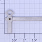 Lionel 400E-80 Standard Gauge Valve Gear and Piston Assembly