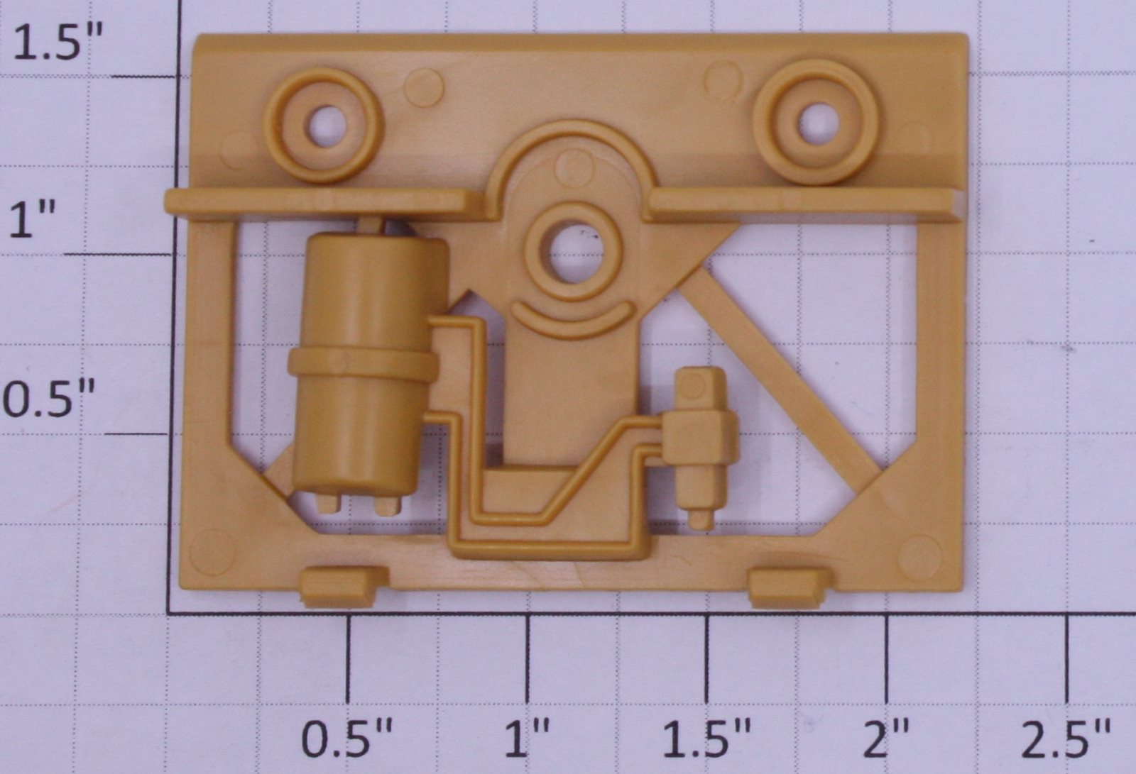 Lionel 17123-125 Plastic Yellow Truck Bracket