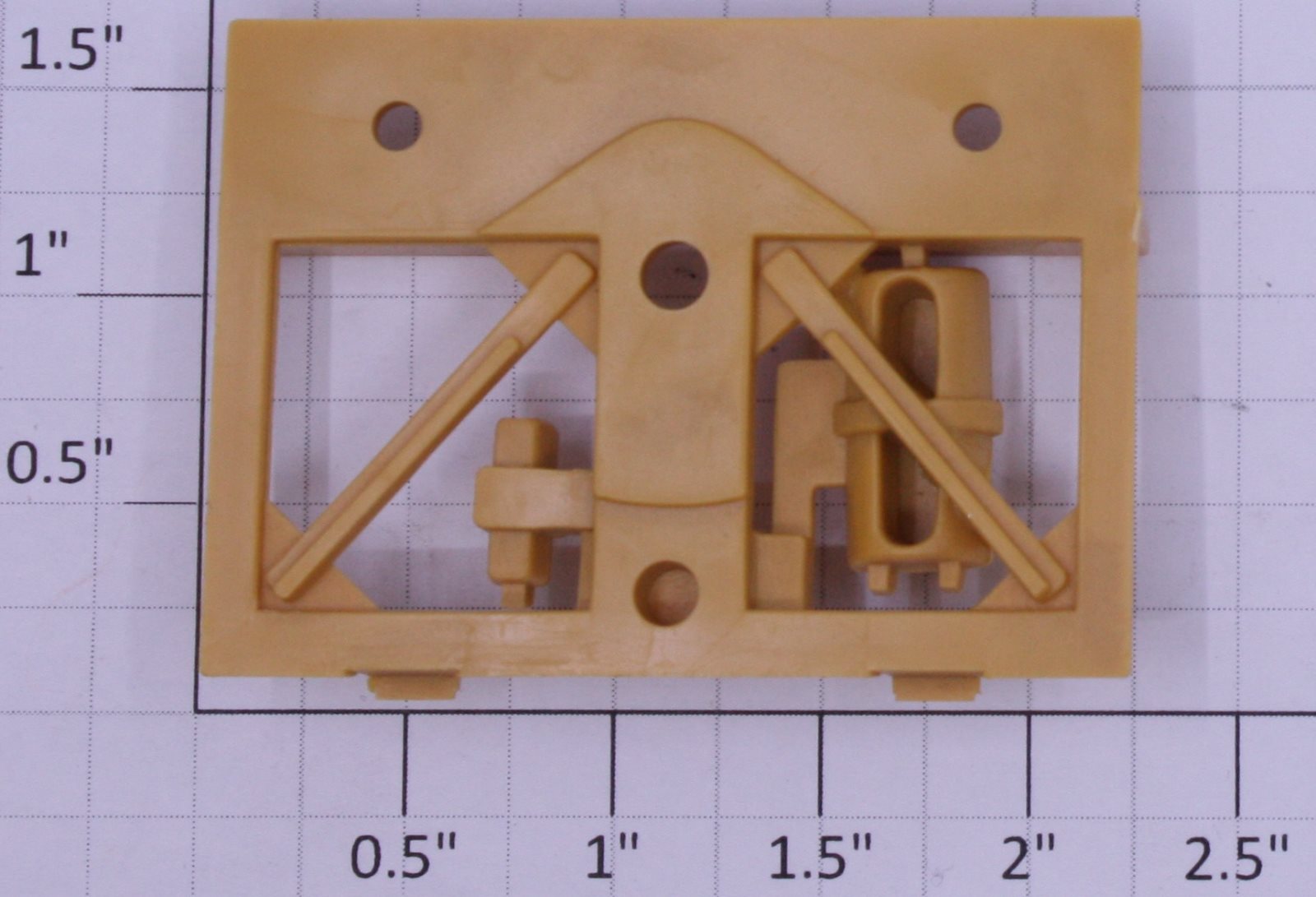 Lionel 17123-125 Plastic Yellow Truck Bracket