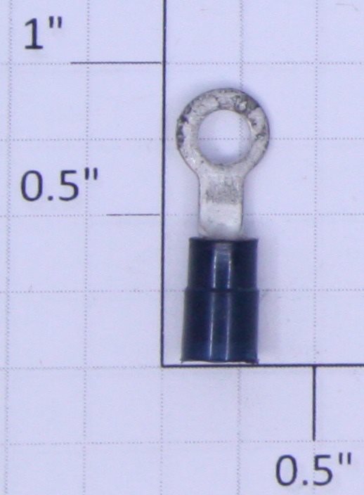 Gardner Bender 20-102 #8 Blue #14-16 Gauge Vinyl Insulated Ring Terminal