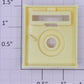 Lionel 16685-35 Cream Yellow Searchlight Base