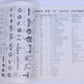 Lionel 1931-524 Electric Trains and Accessories Replacement Parts Booklet