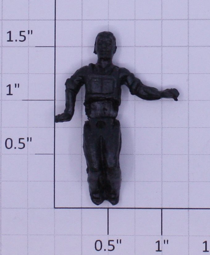 Lionel 16652-85 Black Fixed Seated Gang Car Crewman