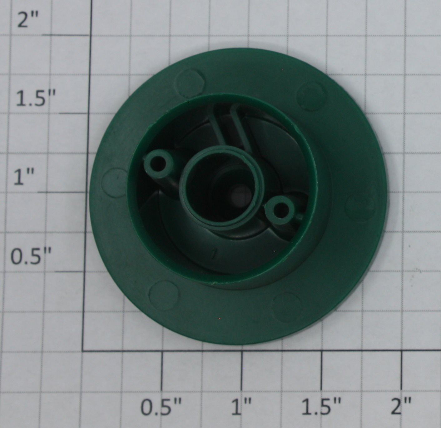 Lionel 16615-25 Green Extension Searchlight Spool Half with Gear