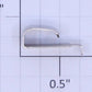Lionel 1661-33 O Gauge Nickel Plated Collector Slide Shoe