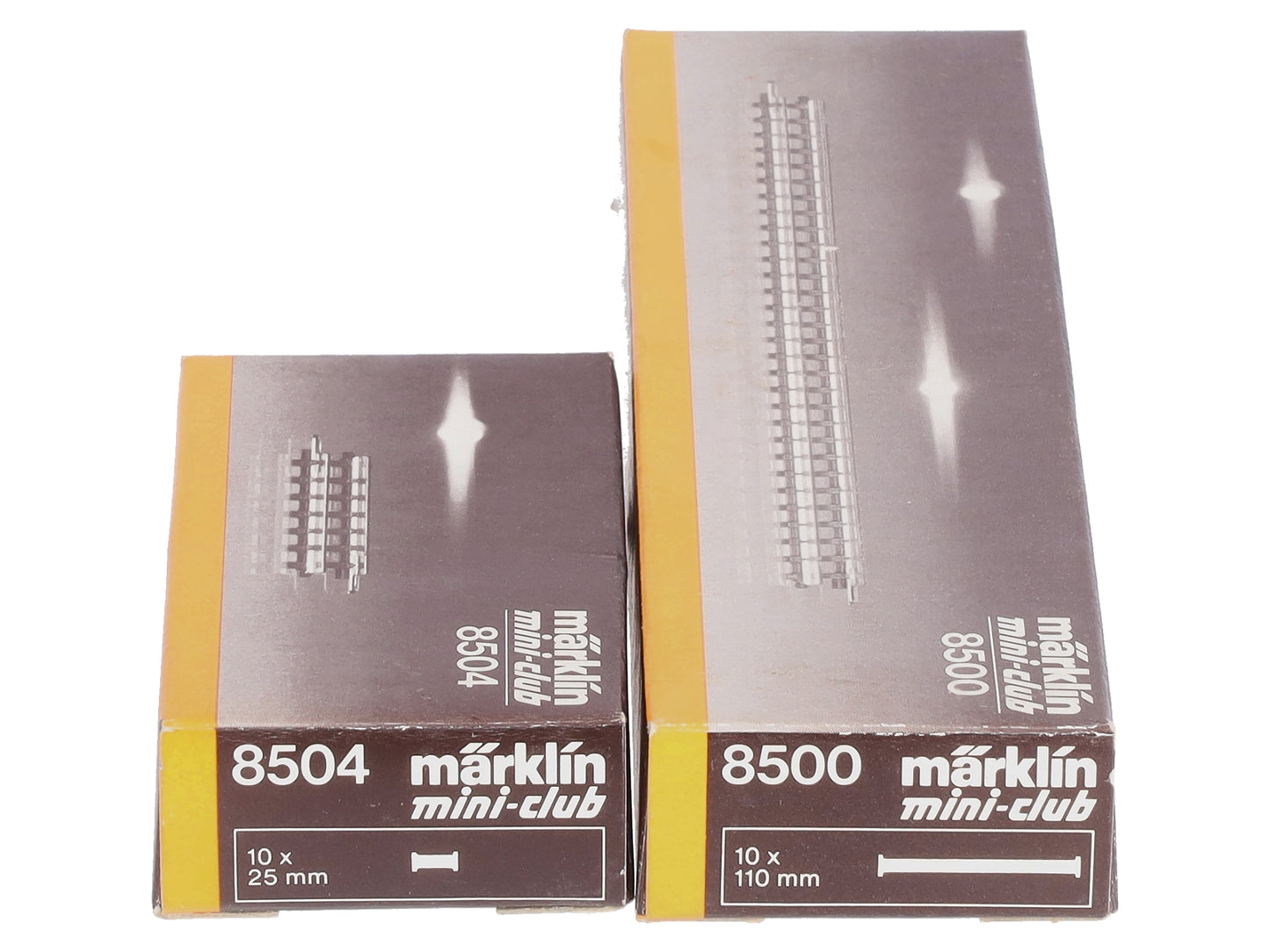 Marklin 8500/8504/8562 Z Assorted Track Sections & Turnout [14] EX/Box