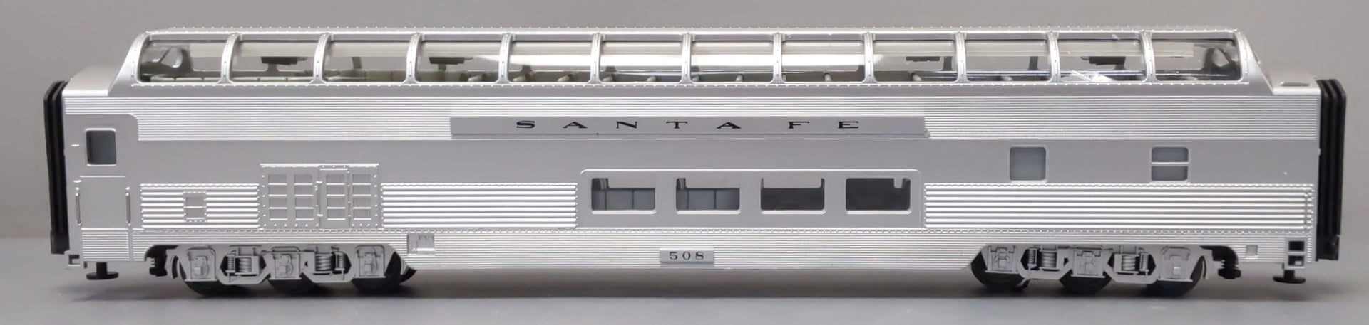 MTH 20-6743 O Gauge Santa Fe Vista Dome Passenger Car #508 LN/Box