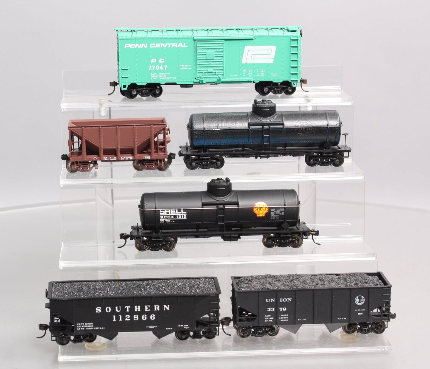 Walthers & Other HO Assorted Freight Cars: 1310, 112866, 77047, 81718, 3379 [6] VG