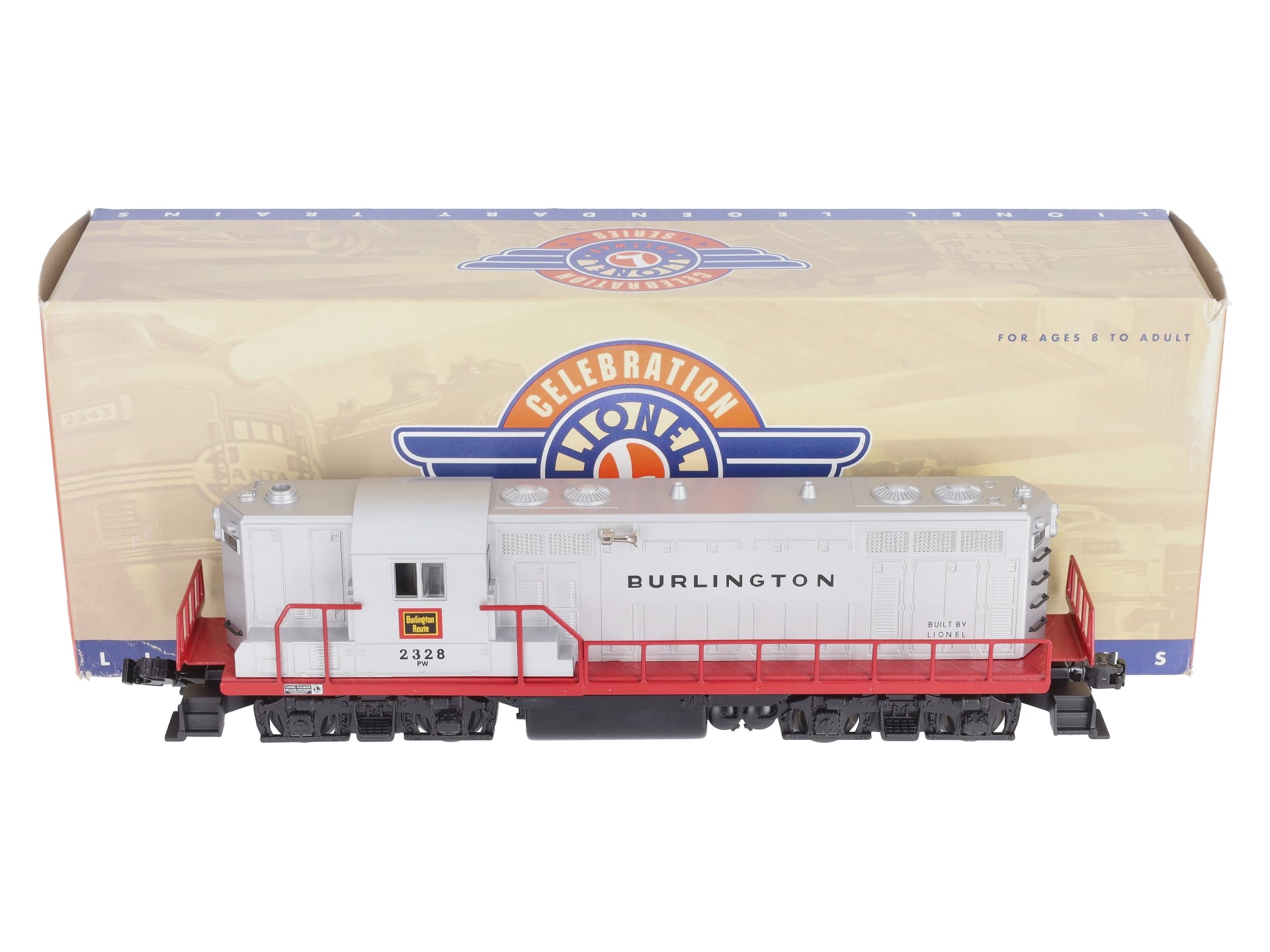 Lionel 6-18892 O Gauge PWC 2328 Burlington GP-7 Diesel Locomotive #2328 LN/Box