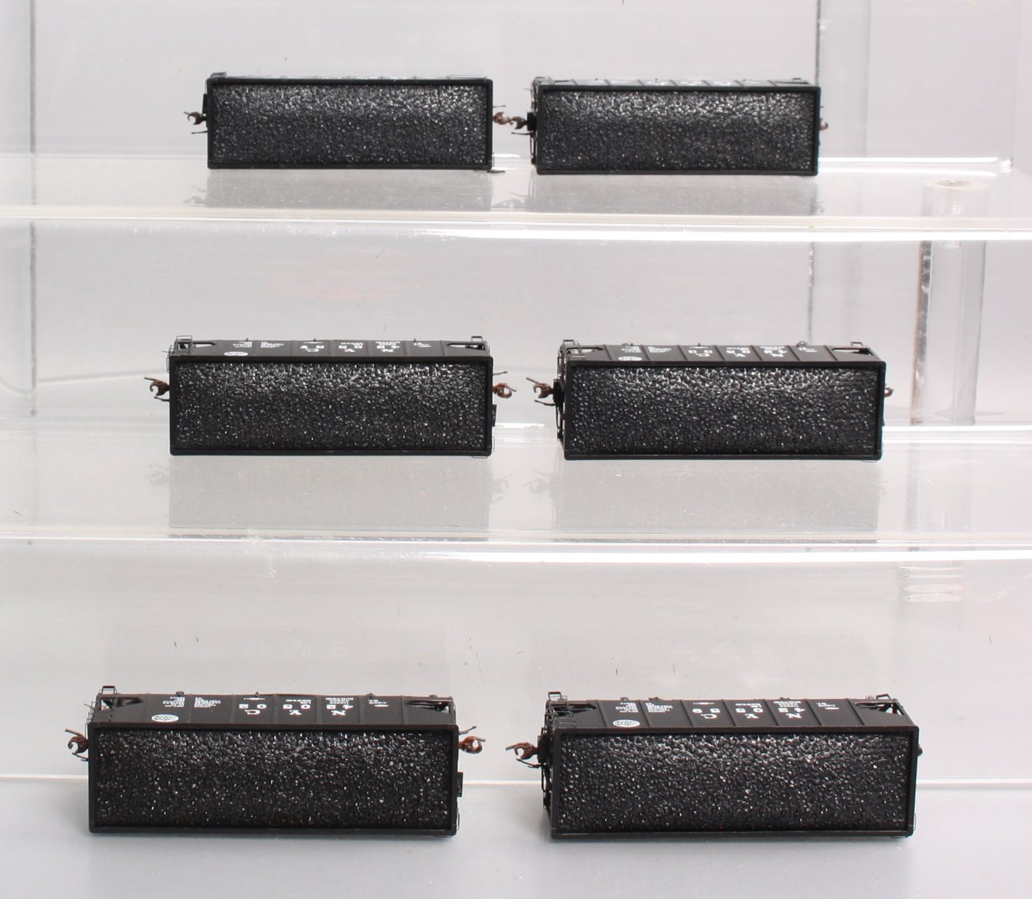 MTH 80-90010 HO New York Central USRA 55-T Steel Twin Hopper Car Set (Set of 6)