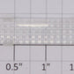 Lionel 85003-25 G Scale Short Clear Grate Plate