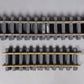 USA Trains G Scale Assorted Brass Rail Plastic Tie Track Sections [9] VG