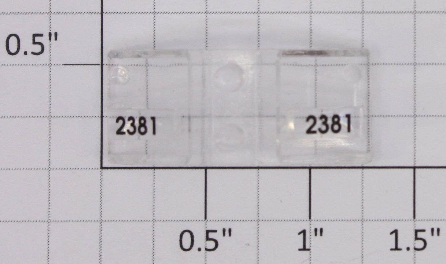 Lionel 18855-17 #2381 GP-9 Front Number Board and Lens Insert