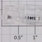 Lionel 18855-17 #2381 GP-9 Front Number Board and Lens Insert