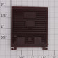 Lionel 9404-14 Maroon Multi-Panel Boxcar Door with Door Guides