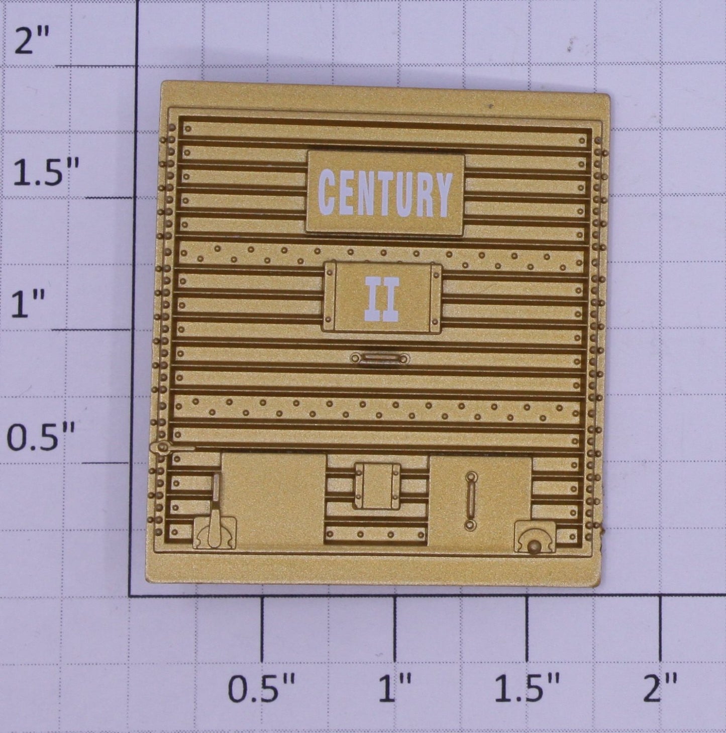 Lionel 39218-17 Multi-Panel "Century II" Gold Member Boxcar Door