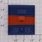 Lionel 19294-24 Baltimore & Ohio Left Hand Blue / Orange Boxcar Door