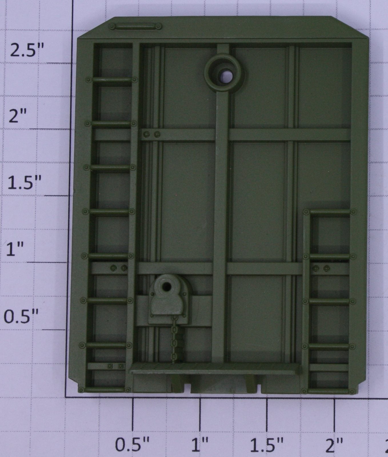 Lionel 16982-27 BC Rail I-Beam Flatcar Bulkhead End