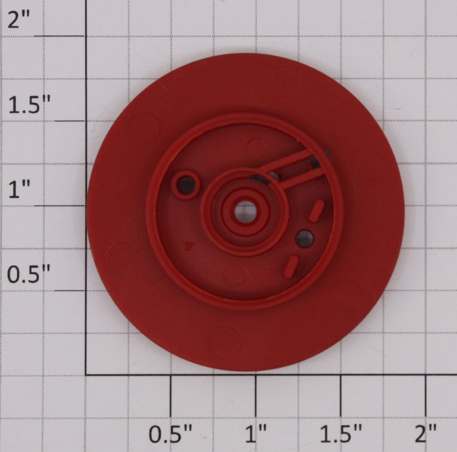Lionel 16720-14 Red Searchlight Extension Car Spool Half