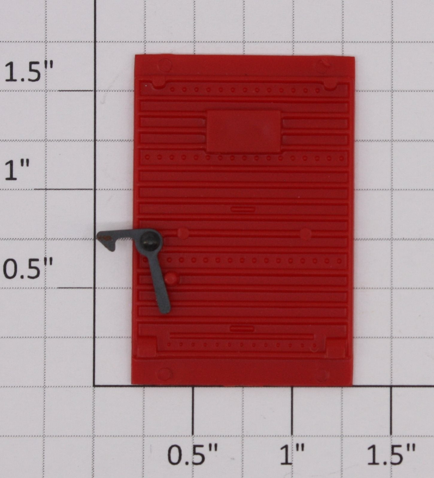 American Flyer 49700-22 Red Door Assembly with Latch