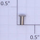 Lionel 6352-16 6844-6 1/8"-D x 1/4"-L Missile Stand Tray Rivet