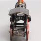 Reproduction Cast Iron Toy Steam Engine w/Tinplate Tender & Passenger Cars [5] VG