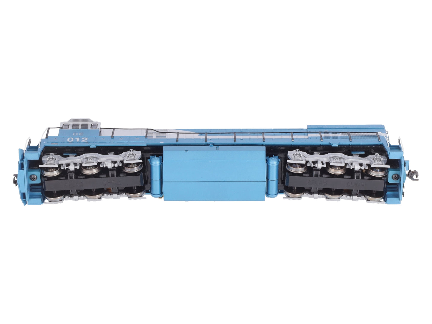 Atlas 7353 HO Scale Detroit Edison GE U30C Diesel Locomotive #012 - DCC Ready EX/Box