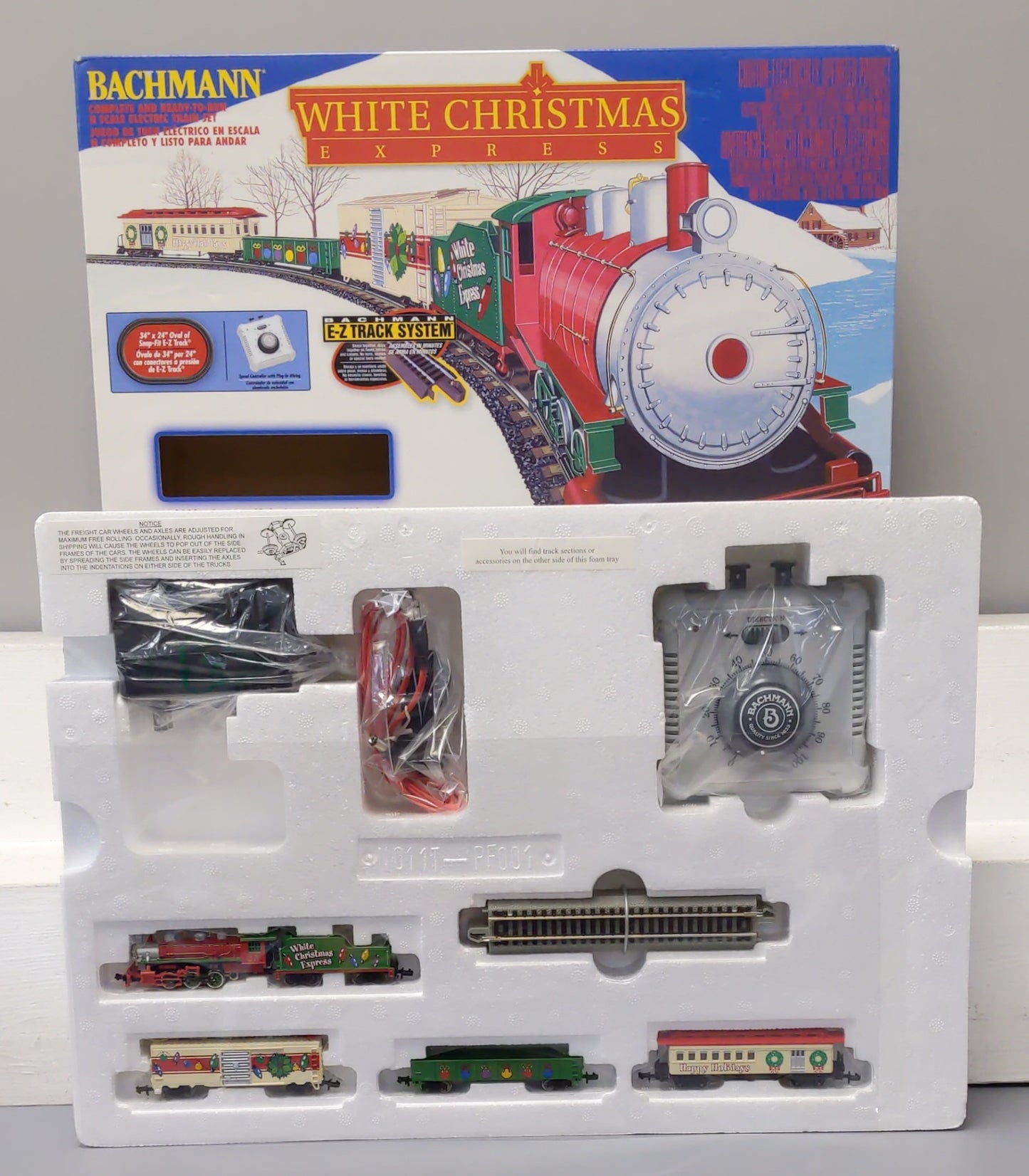 Bachmann Model train set - N Gauge - NEW MISB - White Christmas Express Bachmann Model train set - N Gauge - NEW MISB - White Christmas Express