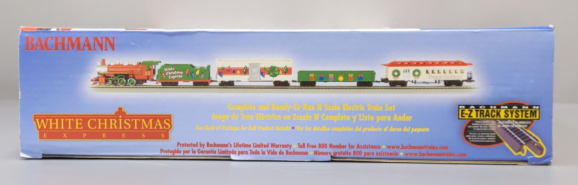 Bachmann 24016 White Christmas N Gauge Steam Starter Train Set