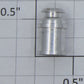 Lionel 3462-70 O Gauge Flat Bottom Metal Milk Cans without Magnet