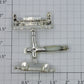 Lionel 6414-55/59 Chrome Automobile Front and Rear Bumpers (Set of 2)