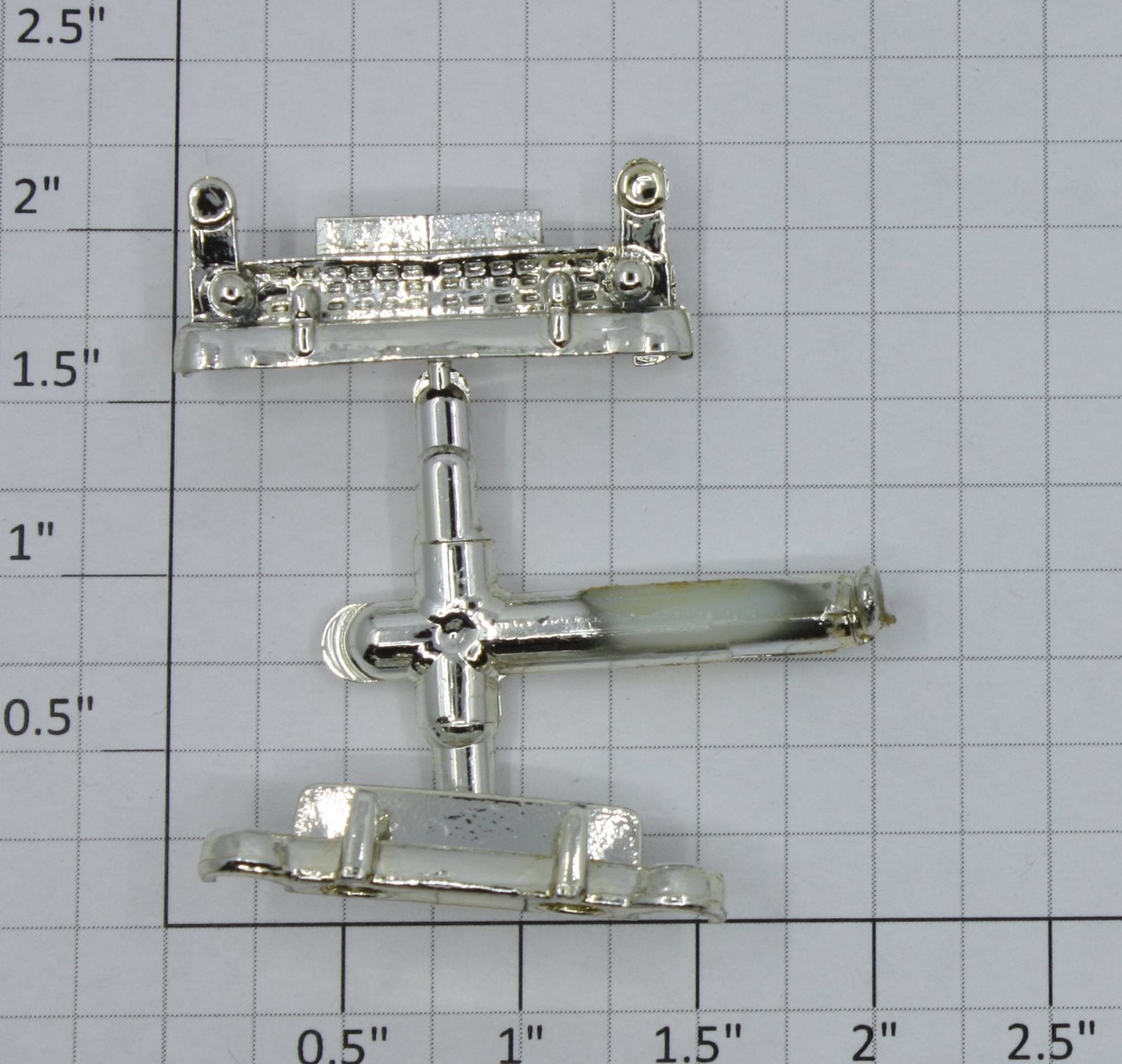 Lionel 6414-55/59 Chrome Automobile Front and Rear Bumpers (Set of 2)