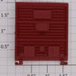 Lionel 26288-14 Multi-Panel Red Boxcar Door with Guides