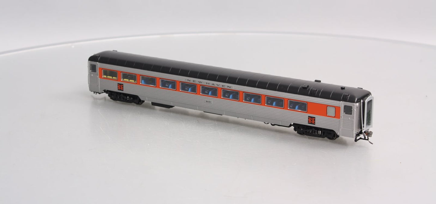 Rapido Trains 17215 HO New Haven Pullman-Bradley Passenger Coach w/Skirts #8651