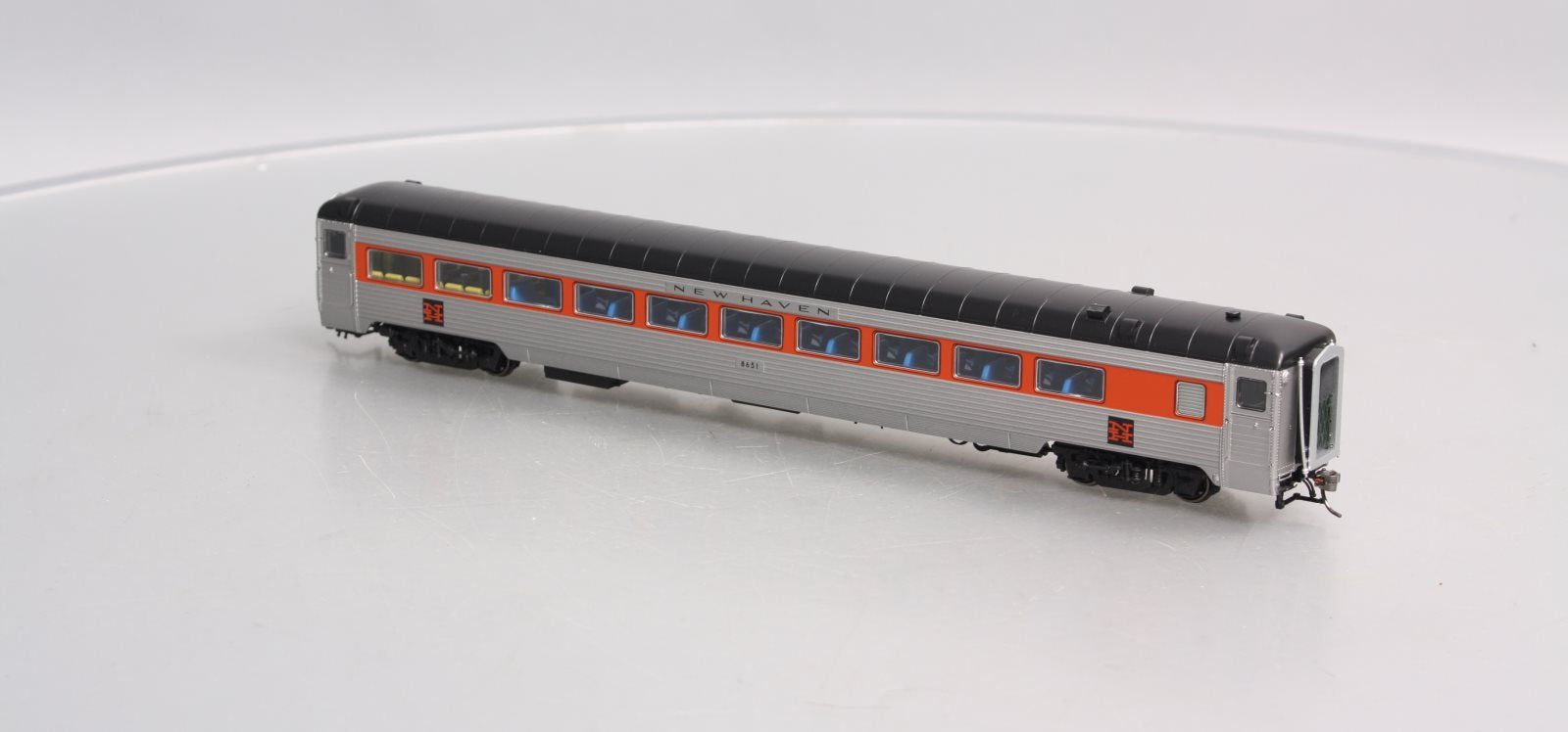 Rapido Trains 17215 HO New Haven Pullman-Bradley Passenger Coach w/Skirts #8651