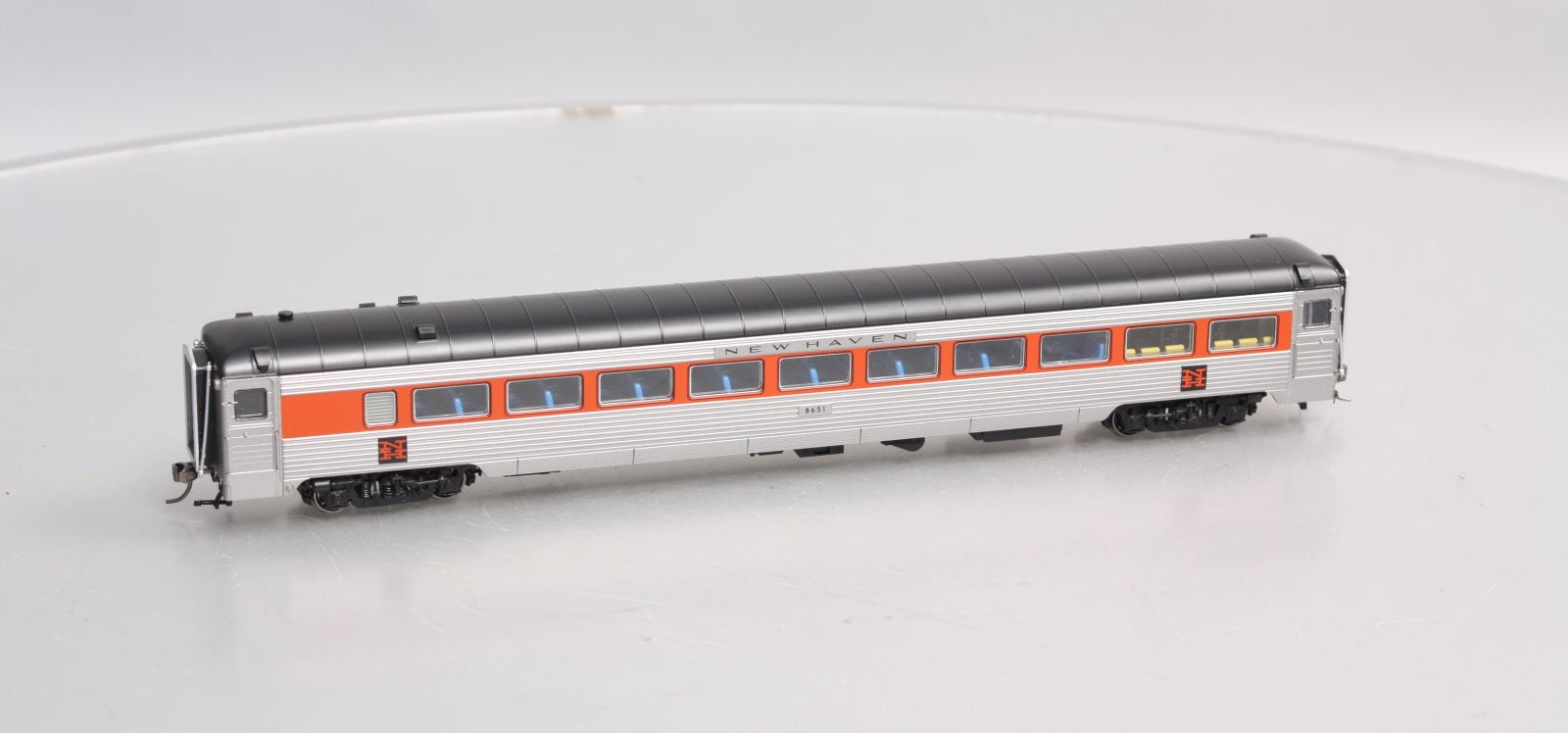Rapido Trains 17215 HO New Haven Pullman-Bradley Passenger Coach w/Skirts #8651
