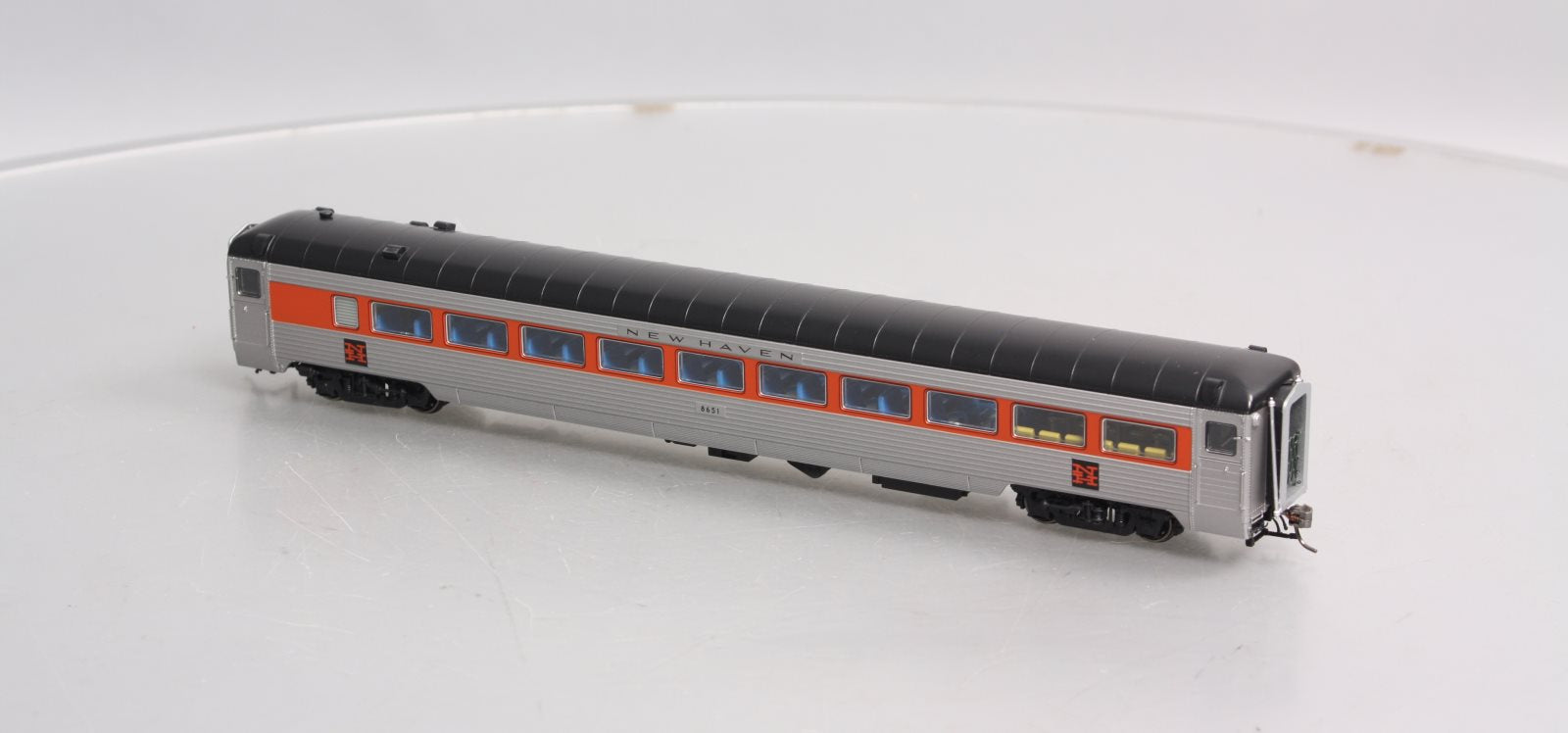 Rapido Trains 17215 HO New Haven Pullman-Bradley Passenger Coach w/Skirts #8651