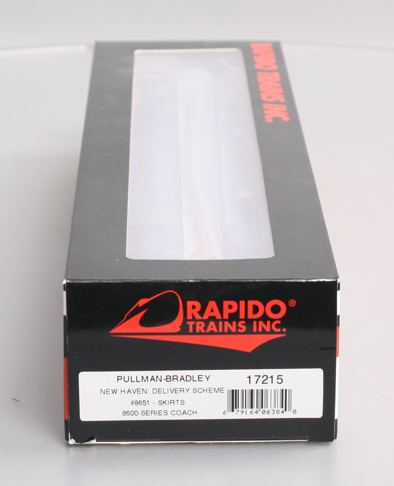 Rapido Trains 17215 HO New Haven Pullman-Bradley Passenger Coach w/Skirts #8651