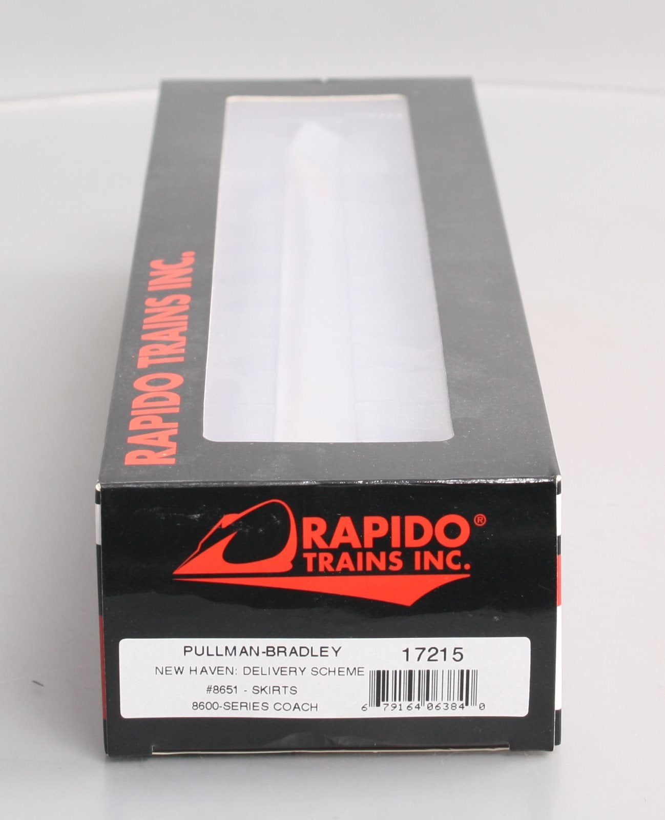 Rapido Trains 17215 HO New Haven Pullman-Bradley Passenger Coach w/Skirts #8651