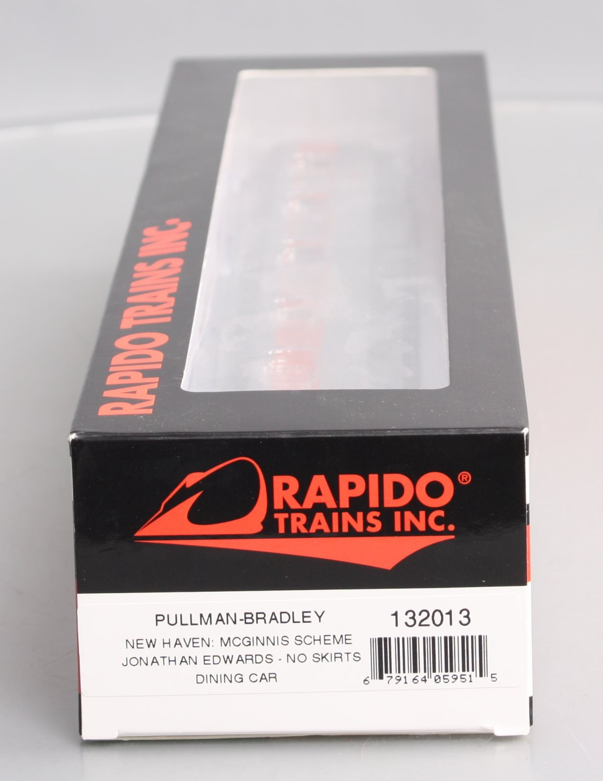 Rapido Trains 132013 HO NH Jonathan Edwards PB McGinnis Dining Car w/o Skirts MT/Box