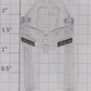 Lionel 18567-127 #2028 GP-9 Rear Number Board and Lens Insert