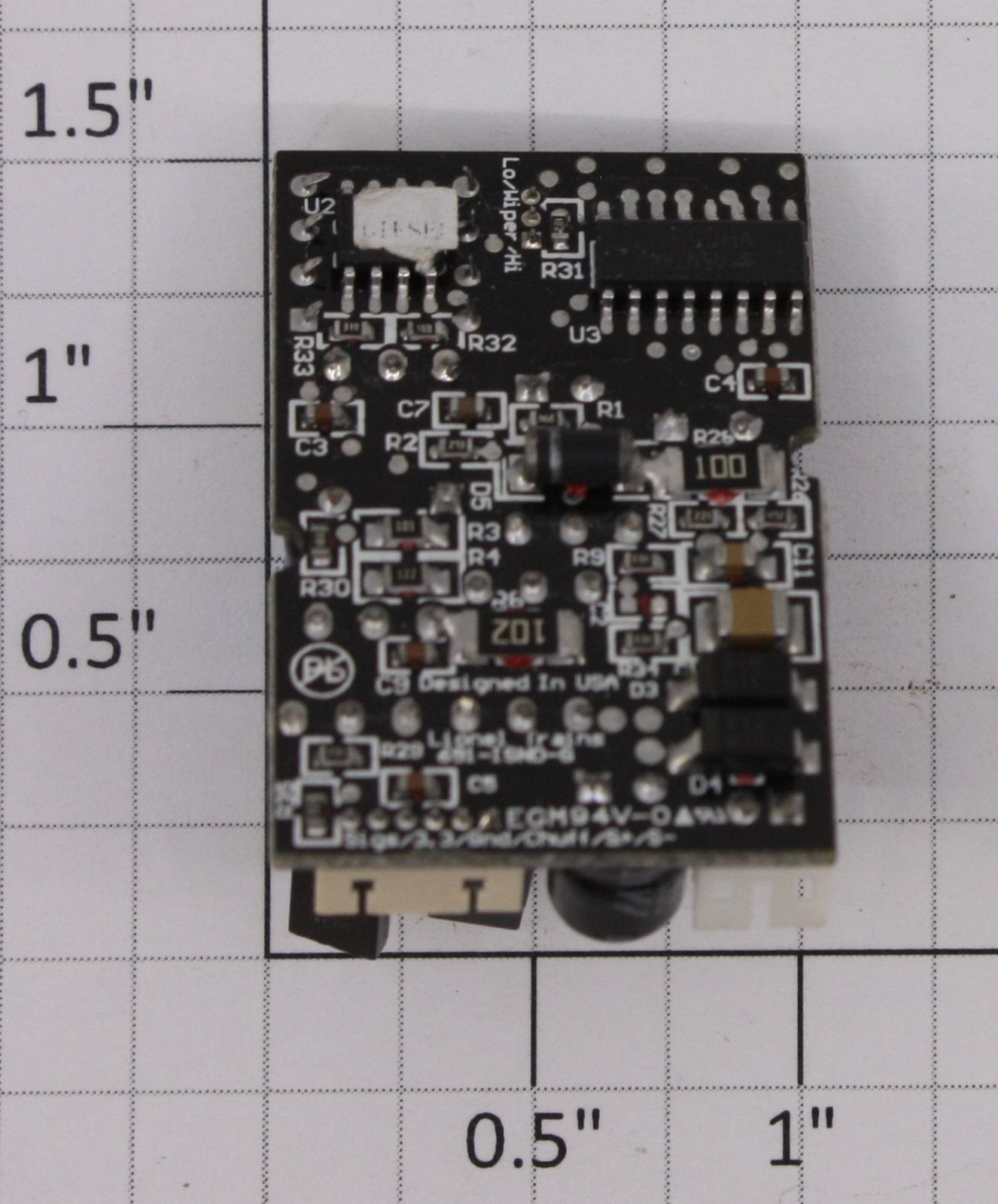 Lionel 691ISNDGDL Generic Diesel Train Sounds PCB Circuit Board
